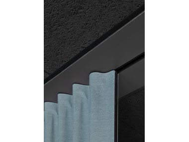 Folding door with leatherette cladding Textile door By Dooor