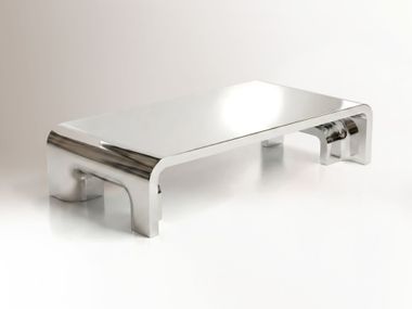 Rectangular low coffee table PLIÈ Dooq Details
