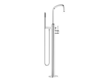 1 hole floor standing bathtub mixer with hand shower COYA 25 863 404 Dornbracht