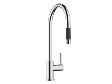 Countertop single handle kitchen tap with pull out spray TARA 33870888 Dornbracht