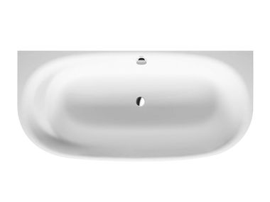 Oval built-in Polymer bathtub CAPE COD 700364 Duravit