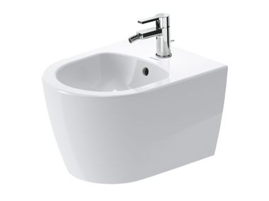 Compact ceramic bidet with overflow ME BY STARCK 229015 Duravit