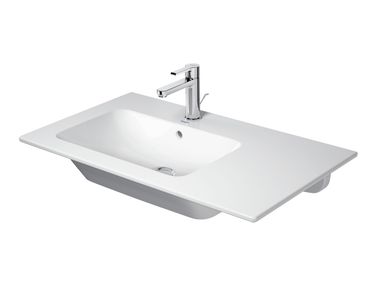Rectangular inset ceramic washbasin ME BY STARCK 234583 Duravit