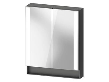 Wall-mounted bathroom mirror with cabinet ONE QA7150 Duravit