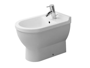 Bidé de cerâmica de chão com rebosadero STARCK 3 223010 Duravit