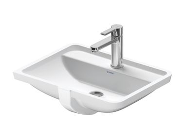 Rectangular inset ceramic washbasin STARCK 3 030249 Duravit