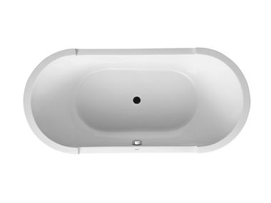 Oval freestanding acrylic bathtub STARCK TUBS 700012 Duravit