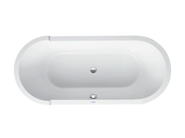 Freestanding oval acrylic bathtub STARCK TUBS 700010 Duravit
