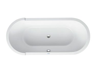 Oval built-in acrylic bathtub STARCK TUBS 700009 Duravit