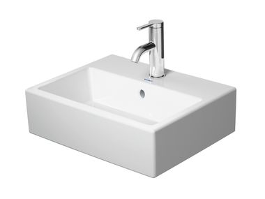 Rechteckiges Aufsatzwaschbecken aus Keramik VERO AIR 072445 Duravit