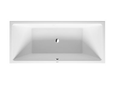 Rectangular built-in DuraSolid bathtub VERO AIR 700413 Duravit