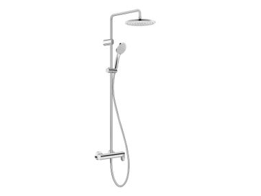 Wall-mounted shower panel with hand shower WAVE WA4280007 Duravit
