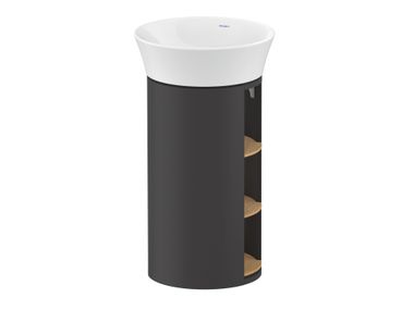 Freistehender Waschtischunterschrank mit integrierter Waschtisch WHITE TULIP WT4239 Duravit