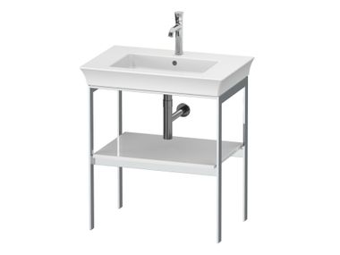 Rechteckiges Waschtischkonsole aus Keramik WHITE TULIP WT4540 Duravit