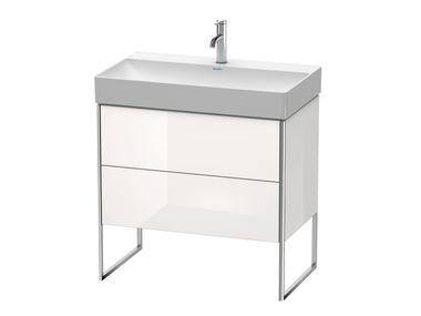 Freistehender Waschtischunterschrank aus Holz mit Schubladen XSQUARE XS4443 Duravit