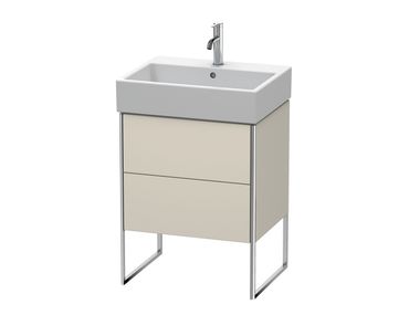 Freistehender Waschtischunterschrank aus Holz mit Schubladen XSQUARE XS4473 Duravit