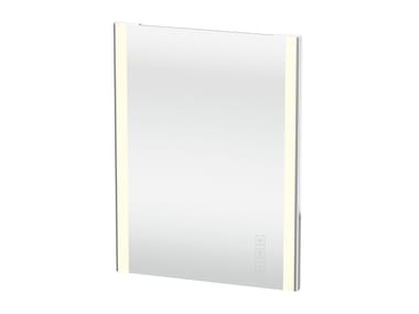 Duravit, XSQUARE XS7011 Specchio con illuminazione integrata da parete