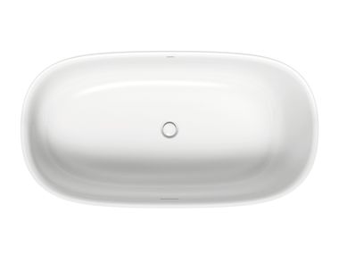 Oval freestanding DuraSolid bathtub ZENCHA 700462 Duravit