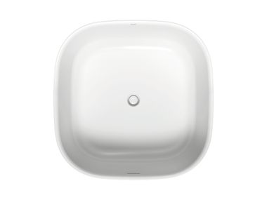 Square freestanding DuraSolid bathtub ZENCHA 700464 Duravit