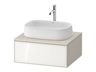 Hängender Waschtischunterschrank aus Holz mit Schubladen ZENCHA ZE4810 Duravit