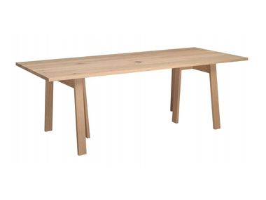 Wooden table / trestle BASIS E15