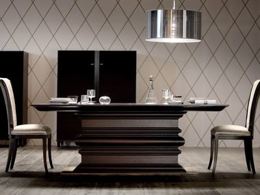 Rectangular wooden table EDGAR OPERA CONTEMPORARY