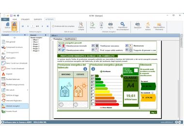 Certificazione energetica (L.10 91, DLgs 311 06) EC705 ATTESTATO ENERGETICO EDILCLIMA