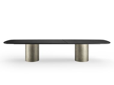 Rectangular wooden dining table CILINDRO XL EFORMA