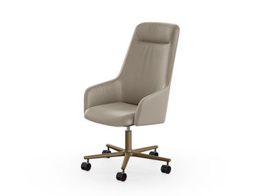 Poltrona ufficio direzionale girevole a 5 razze MORITZ EFORMA