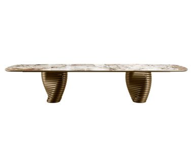 Rectangular ceramic dining table ROTOLO XL EFORMA