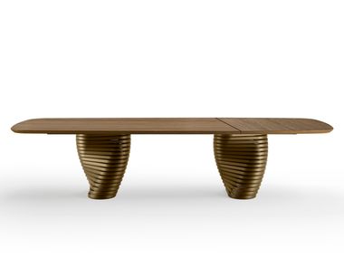 Rectangular wooden dining table ROTOLO XL EFORMA