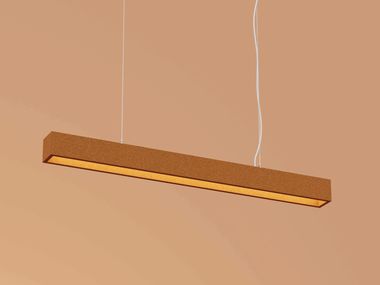Acoustic pendant lamp PIATTO ELIACOUSTIC