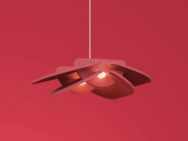 Acoustic pendant lamp STELLA ELIACOUSTIC