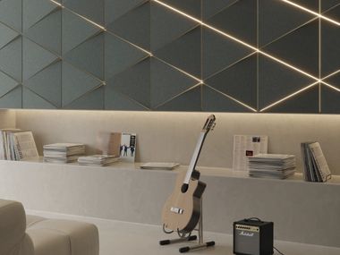 Wall-mounted Acoustic panel VELA ELIACOUSTIC