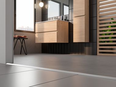 Bodenschiene aus Aluminium NOVONIVEL® MINI EMAC Italia