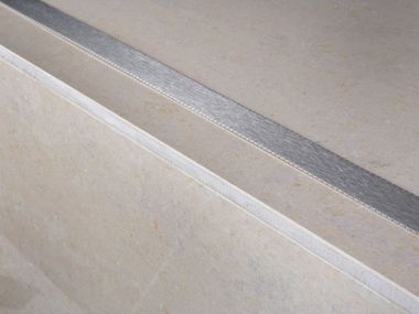 Stainless steel star nosing NOVOPLETINA® ACERO INOXIDABLE EMAC Italia