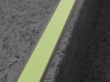 Aluminium star nosing NOVOPLETINA® LUMINA EMAC Italia