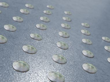 Steel Tactile paving NOVOTOP ACCESS ACERO CINCADO EMAC Italia