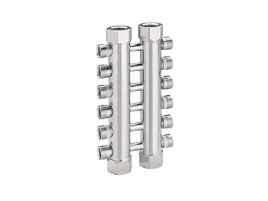 EMMETI, MIXER Collettore complanare in acciaio