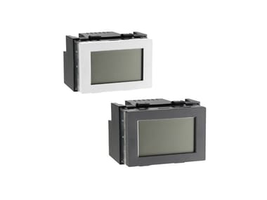 EMMETI, ﻿Cronotermostato touch screen da incasso Cronotermostato da incasso elettronico touch screen 