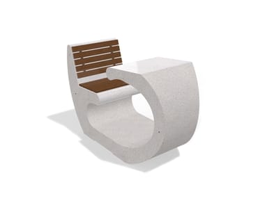 ENCHO ENCHEV - ETE, 280 Tavolo da lavoro per spazi pubblici in calcestruzzo