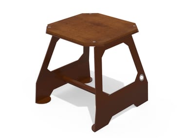 ENCHO ENCHEV - ETE, 412 Seduta da esterni in acciaio