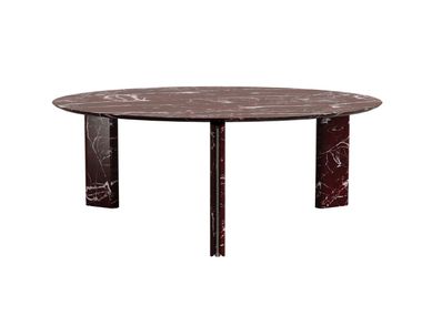 Round marble table AURUM ENNE