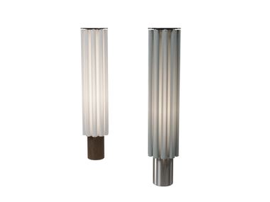 Glass floor lamp EMBER ENNE