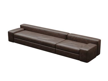 Leather sofa GIBBS ENNE