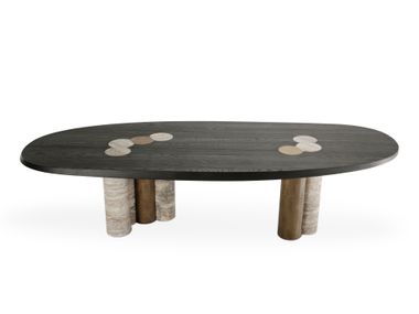 Oval wooden table ROSS ENNE