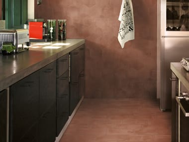 Porcelain stoneware wall/floor tiles with terracotta effect EPOCA