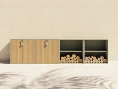 Gartenschrank aus Edelstahl KOA 109 ESKO