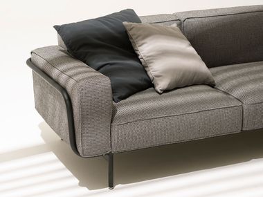 ESTENDO Modular corner 6 seater fabric garden sofa By RODA | design ...