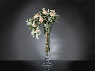Pianta artificiale ETERNITY VASO ROSE FRAGRANCE CORFU' VGnewtrend